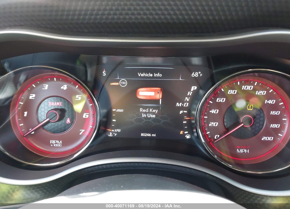 2018 DODGE CHARGER SRT HELLCAT RWD VIN: 2C3CDXL92JH133171