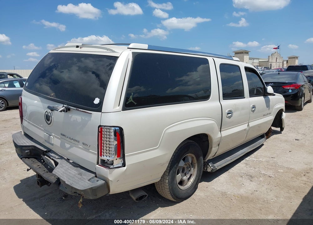2004 CADILLAC ESCALADE ESV STANDARD VIN: 3GYFK66N54G250548