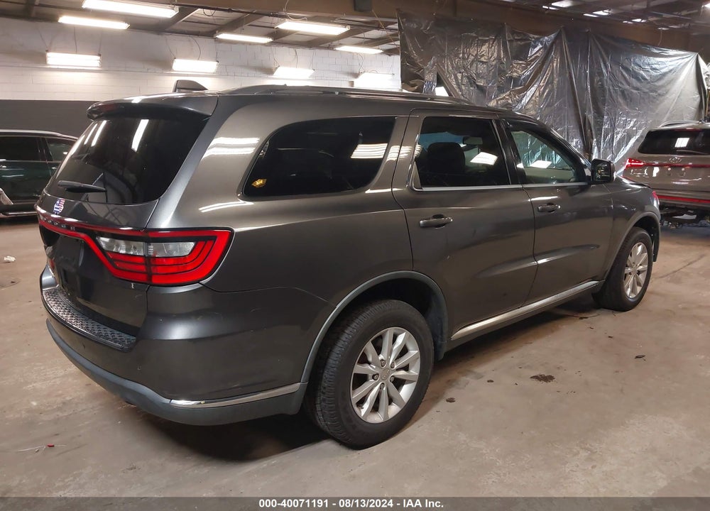2015 DODGE DURANGO SXT VIN: 1C4RDJAGXFC954226
