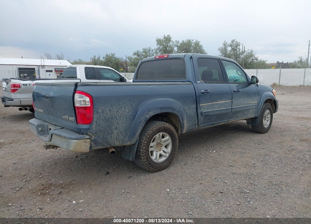 2006 TOYOTA TUNDRA SR5 V8 VIN: 5TBDT44116S546386