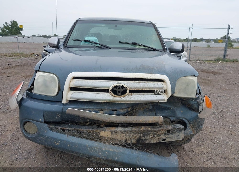 2006 TOYOTA TUNDRA SR5 V8 VIN: 5TBDT44116S546386