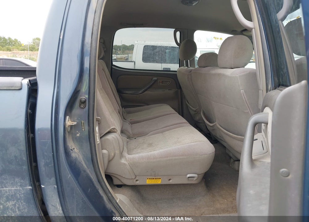 2006 TOYOTA TUNDRA SR5 V8 VIN: 5TBDT44116S546386