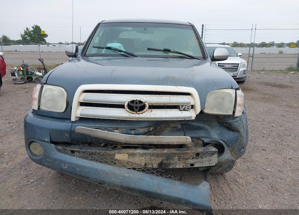 2006 TOYOTA TUNDRA SR5 V8 VIN: 5TBDT44116S546386