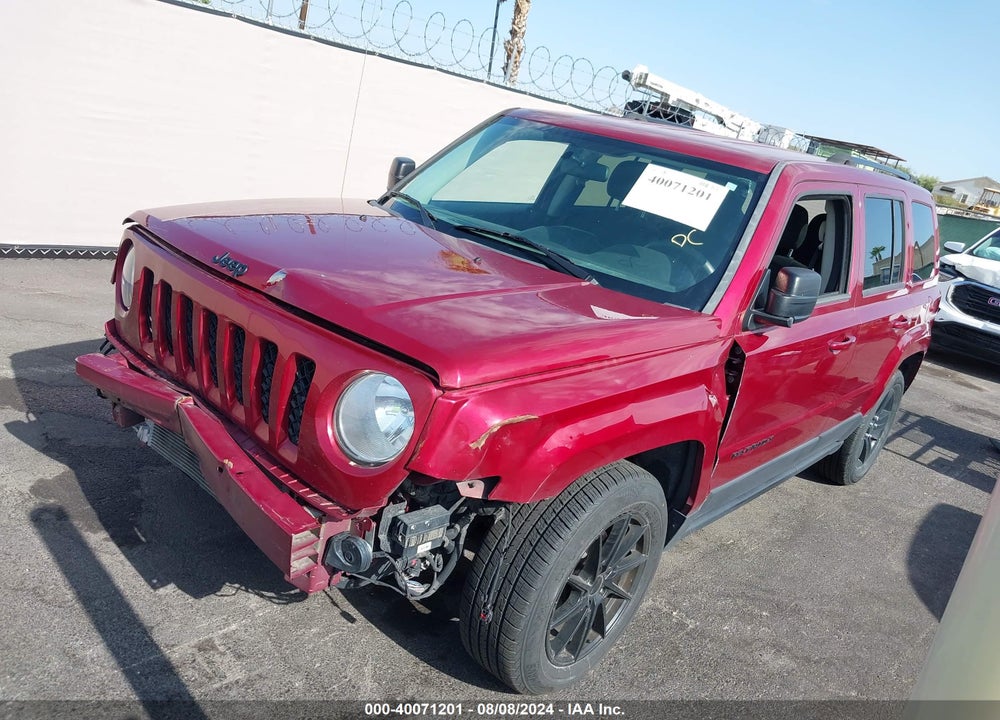 2015 JEEP PATRIOT ALTITUDE EDITION VIN: 1C4NJPBA7FD372261