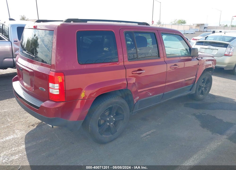 2015 JEEP PATRIOT ALTITUDE EDITION VIN: 1C4NJPBA7FD372261
