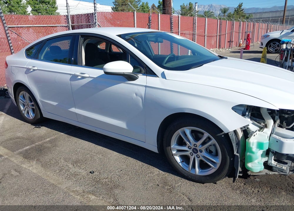 2018 FORD FUSION SE VIN: 3FA6P0HD3JR207633