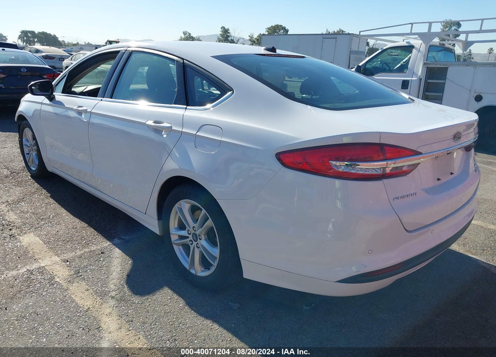 2018 FORD FUSION SE VIN: 3FA6P0HD3JR207633