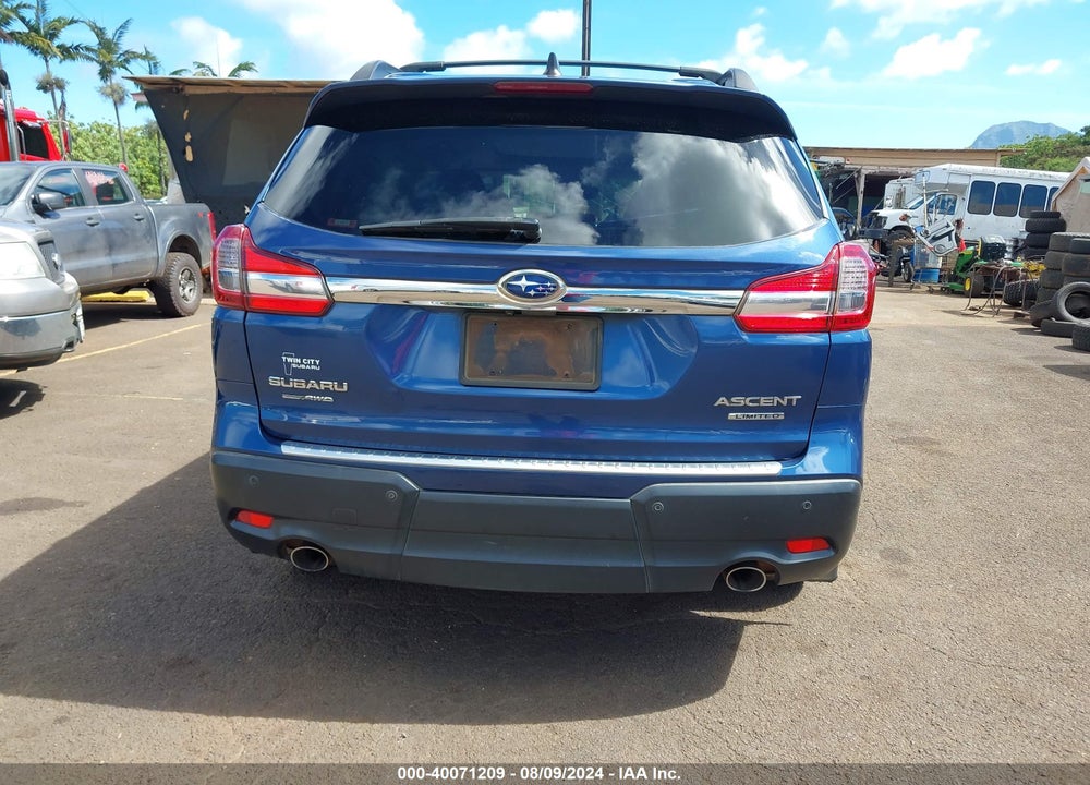 2020 SUBARU ASCENT LIMITED VIN: 4S4WMALD0L3433450