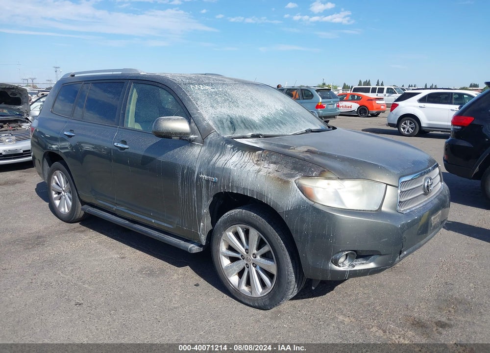 2008 TOYOTA HIGHLANDER HYBRID LIMITED VIN: JTEEW44A582002613