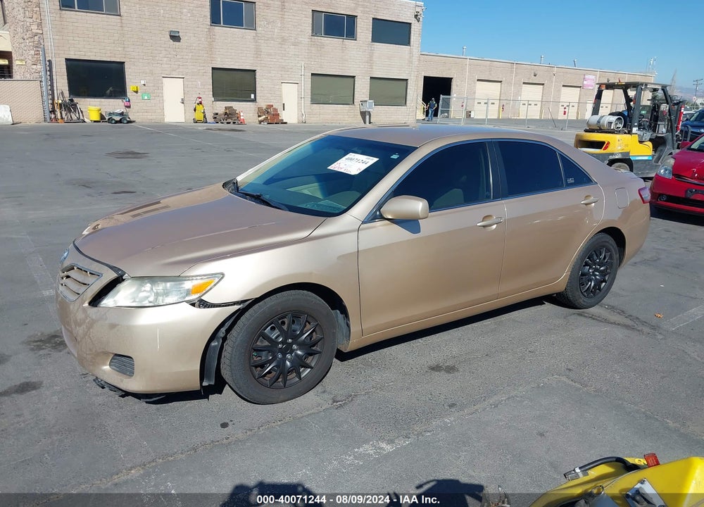2010 TOYOTA CAMRY LE VIN: 4T1BF3EK4AU017201