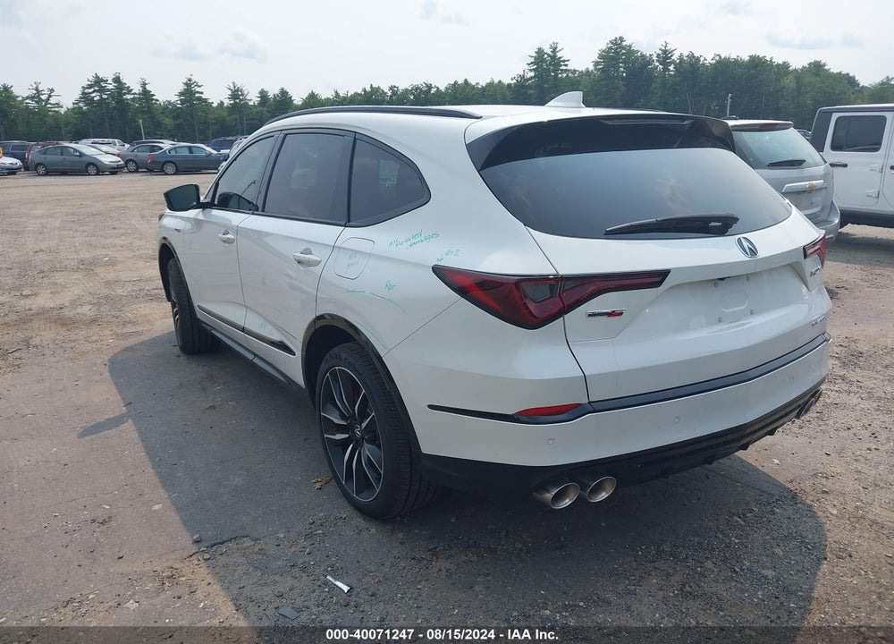 2023 ACURA MDX TYPE S W/ADVANCE PACKAGE VIN: 5J8YD8H83PL000004