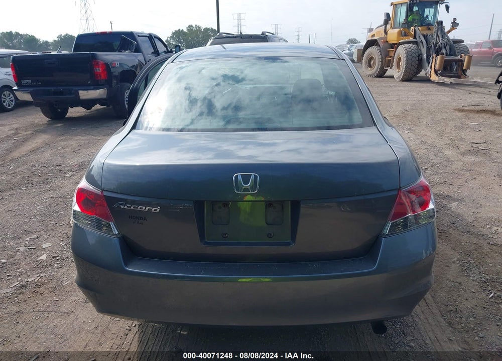 2008 HONDA ACCORD 2.4 LX VIN: 1HGCP26378A148207