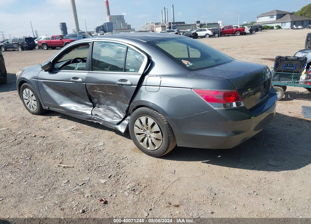 2008 HONDA ACCORD 2.4 LX VIN: 1HGCP26378A148207