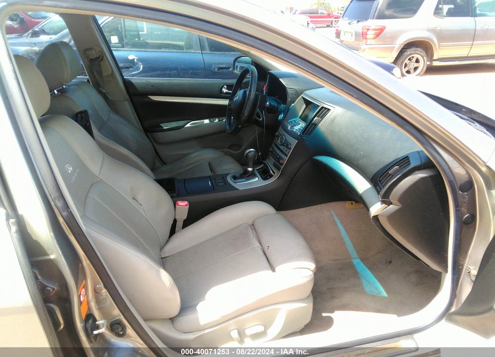 2007 INFINITI G35 SPORT VIN: JNKBV61E27M724023