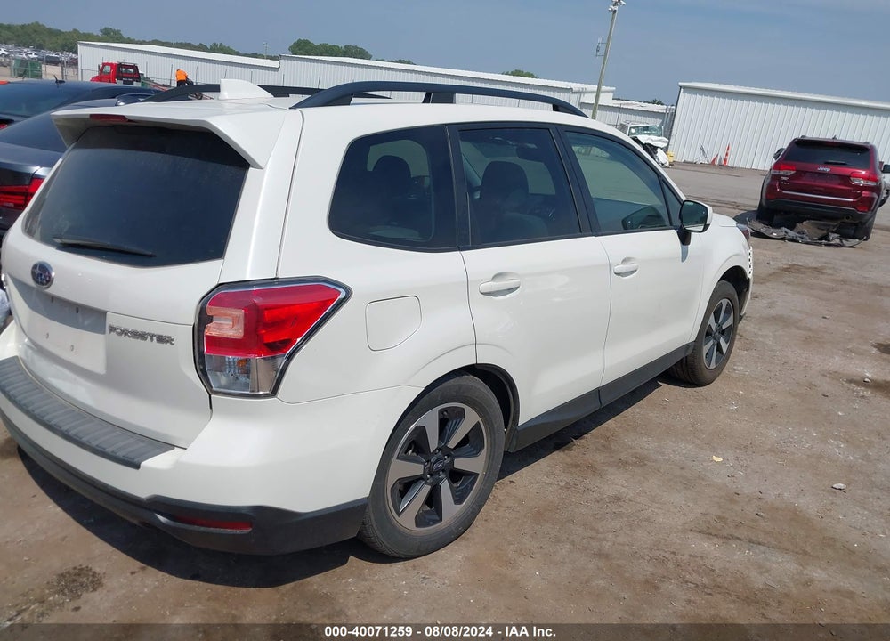 2018 SUBARU FORESTER 2.5I PREMIUM VIN: JF2SJAEC7JH468701