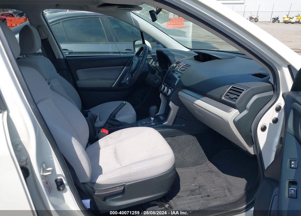 2018 SUBARU FORESTER 2.5I PREMIUM VIN: JF2SJAEC7JH468701