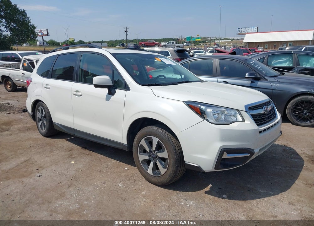 2018 SUBARU FORESTER 2.5I PREMIUM VIN: JF2SJAEC7JH468701