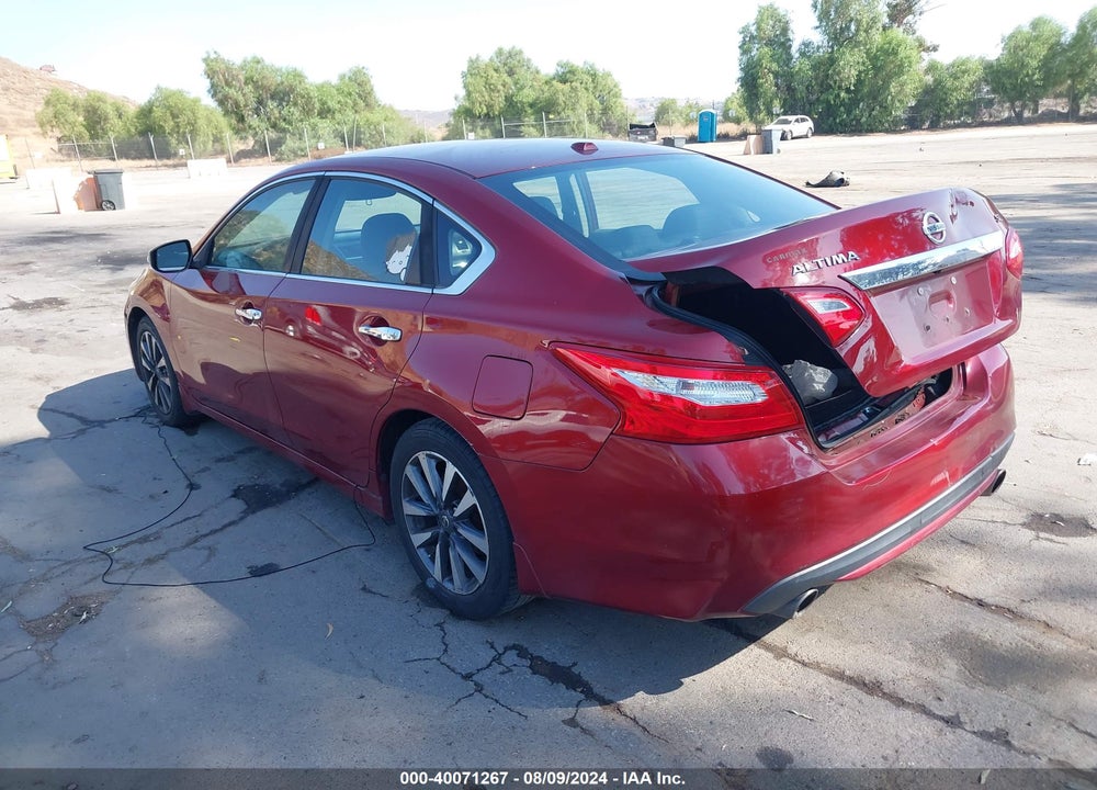 2017 NISSAN ALTIMA 2.5 SL VIN: 1N4AL3AP9HC471542
