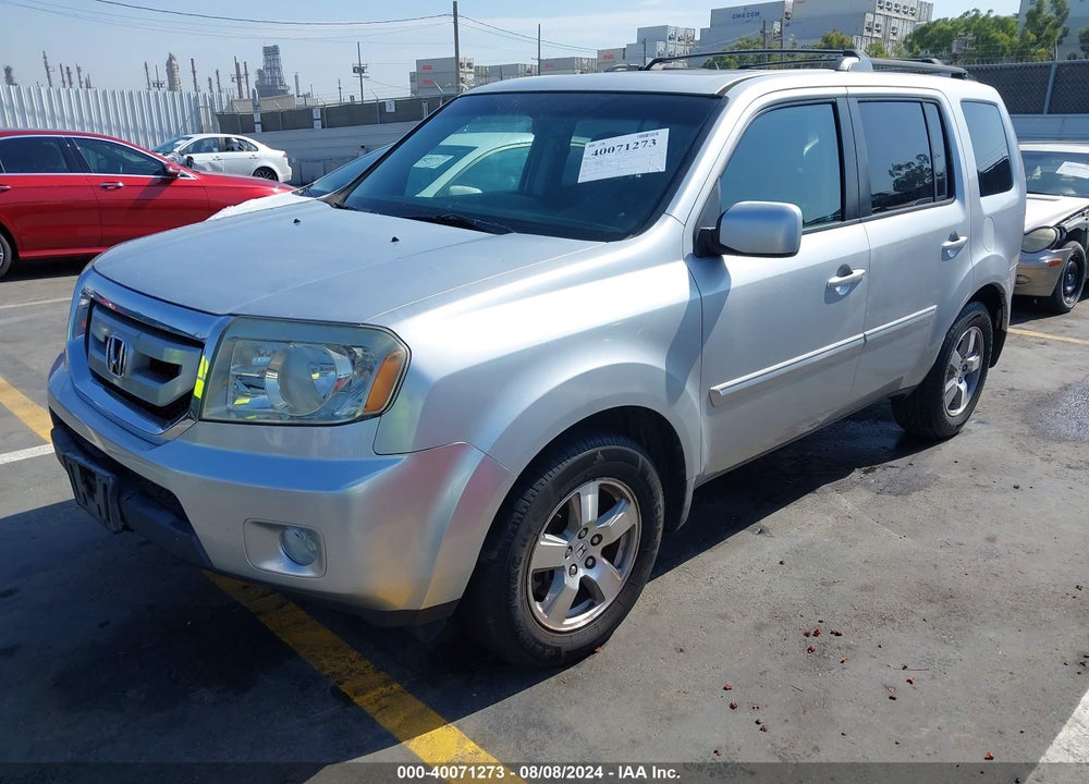 2010 HONDA PILOT EX-L VIN: 5FNYF4H50AB029736