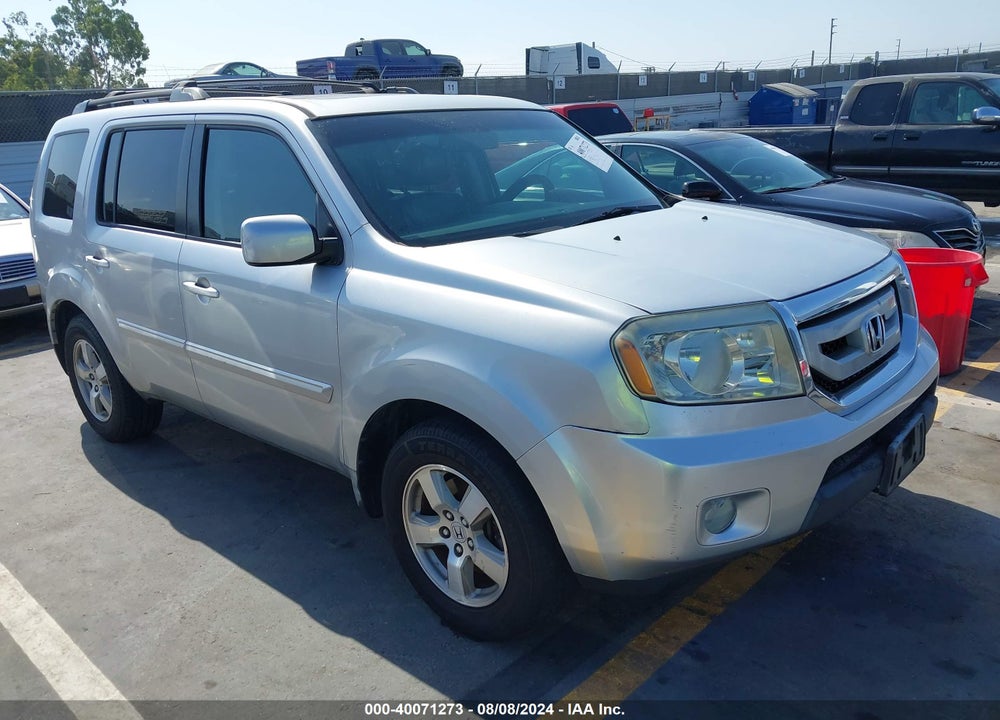 2010 HONDA PILOT EX-L VIN: 5FNYF4H50AB029736