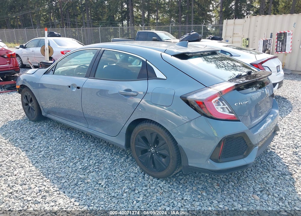 2018 HONDA CIVIC EX VIN: SHHFK7H53JU207495