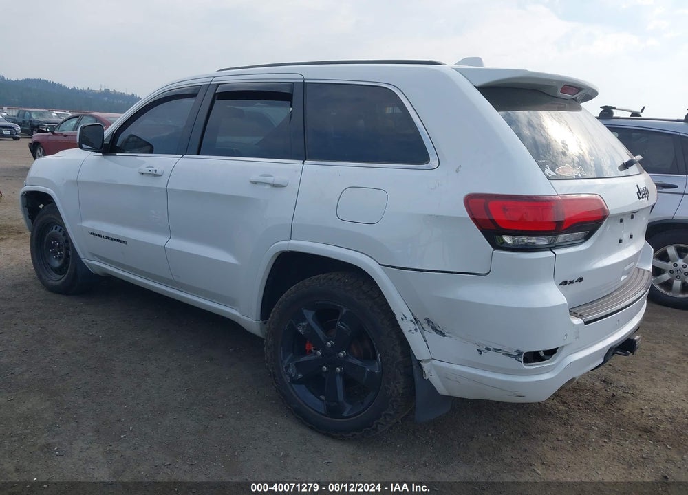 2015 JEEP GRAND CHEROKEE ALTITUDE VIN: 1C4RJFAG2FC899471