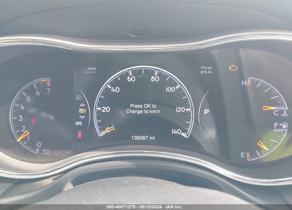 2015 JEEP GRAND CHEROKEE ALTITUDE VIN: 1C4RJFAG2FC899471