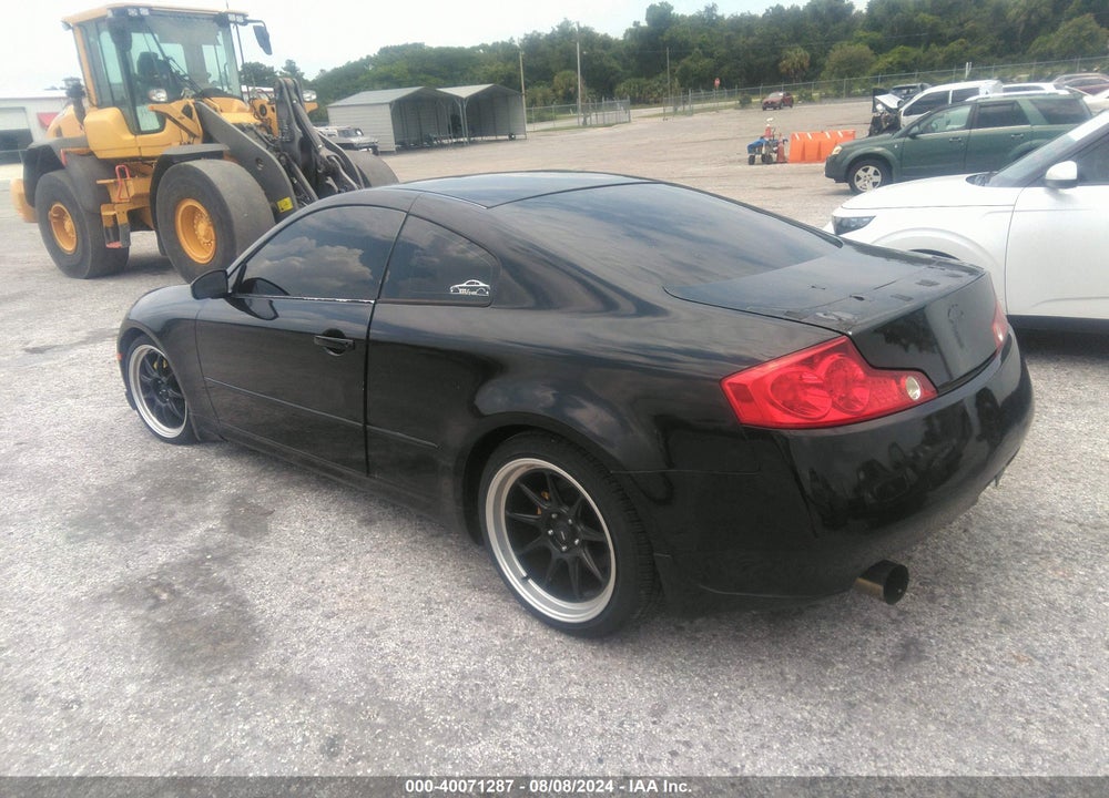 2005 INFINITI G35 VIN: JNKCV54E25M420553
