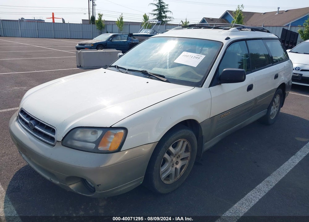 2001 SUBARU OUTBACK VIN: 4S3BH665816665282