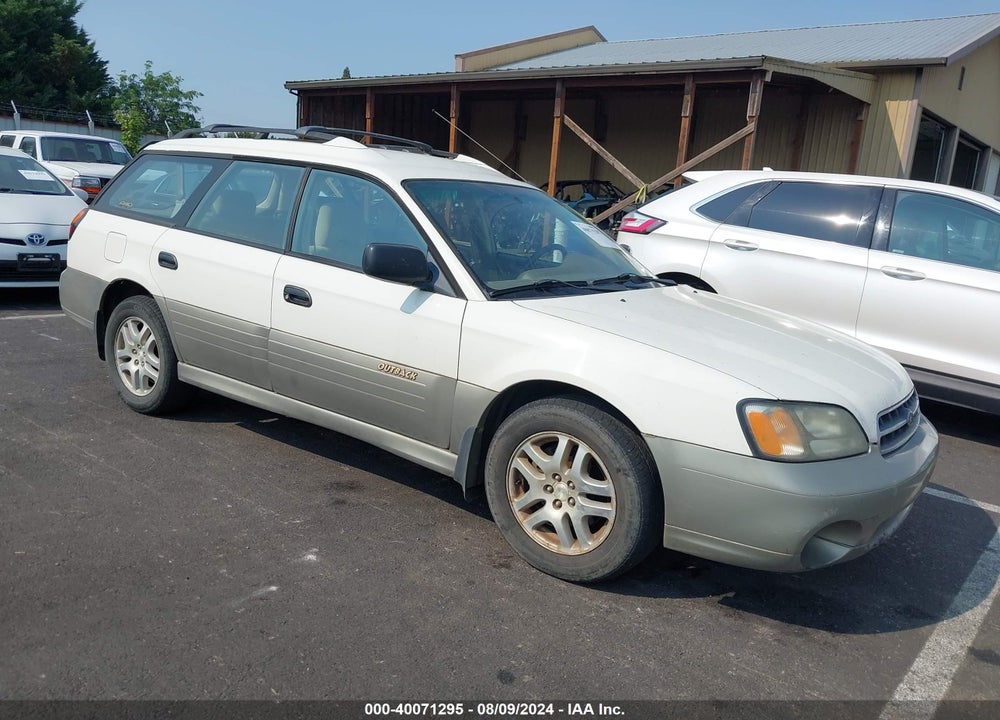 2001 SUBARU OUTBACK VIN: 4S3BH665816665282