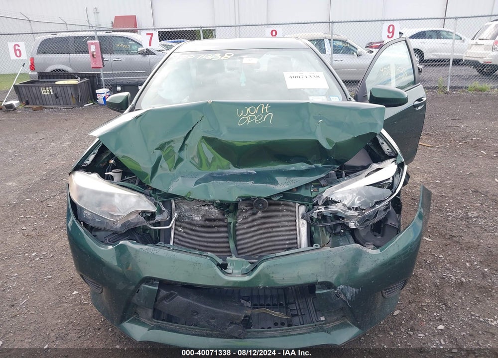 2015 TOYOTA COROLLA LE VIN: 2T1BURHE6FC297145