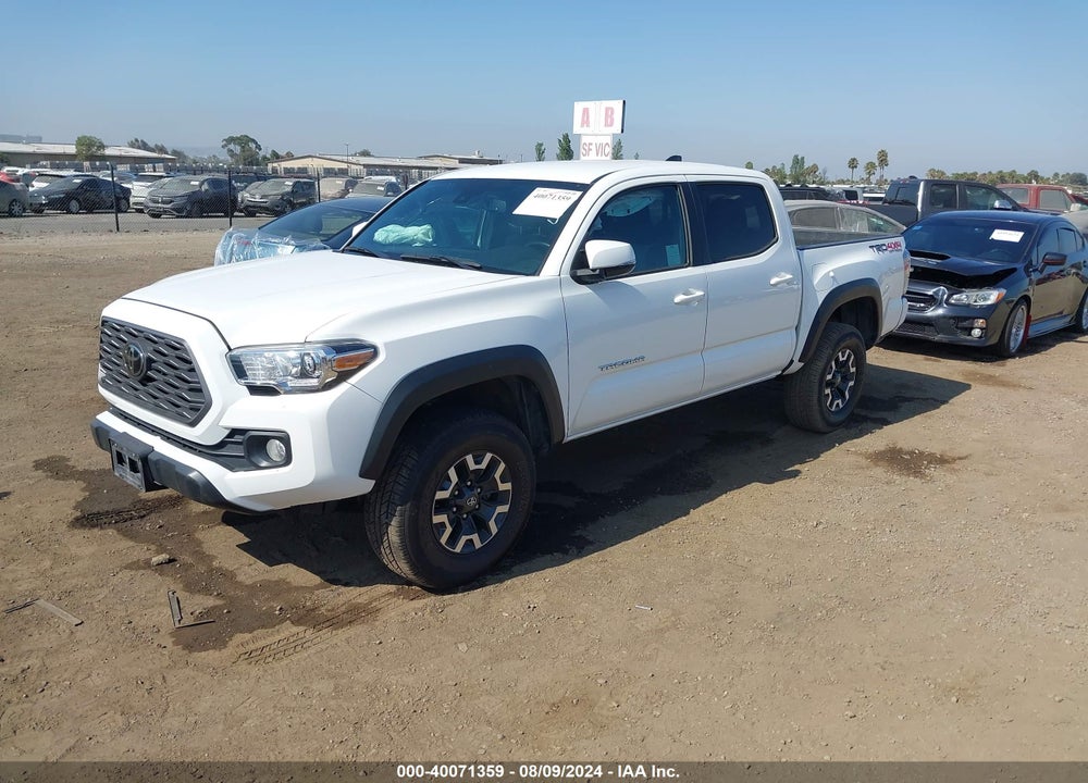2022 TOYOTA TACOMA 4WD TRD OFF ROAD VIN: 3TMCZ5AN4NM454492