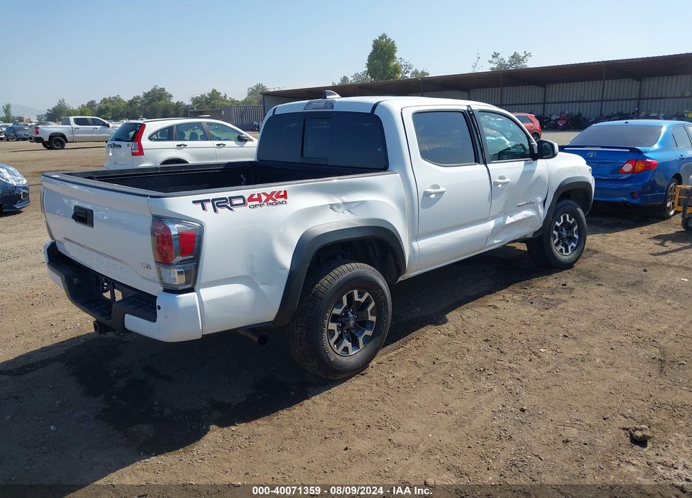 2022 TOYOTA TACOMA 4WD TRD OFF ROAD VIN: 3TMCZ5AN4NM454492