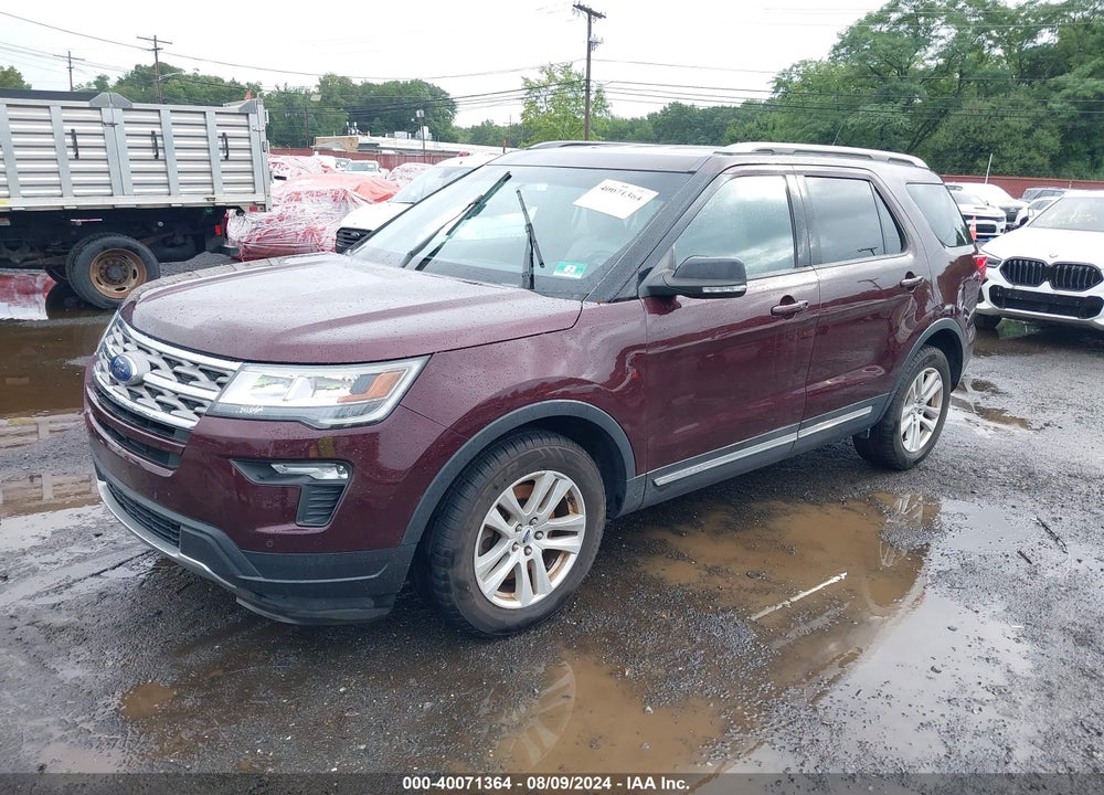 2018 FORD EXPLORER XLT VIN: 1FM5K8D81JGA22995