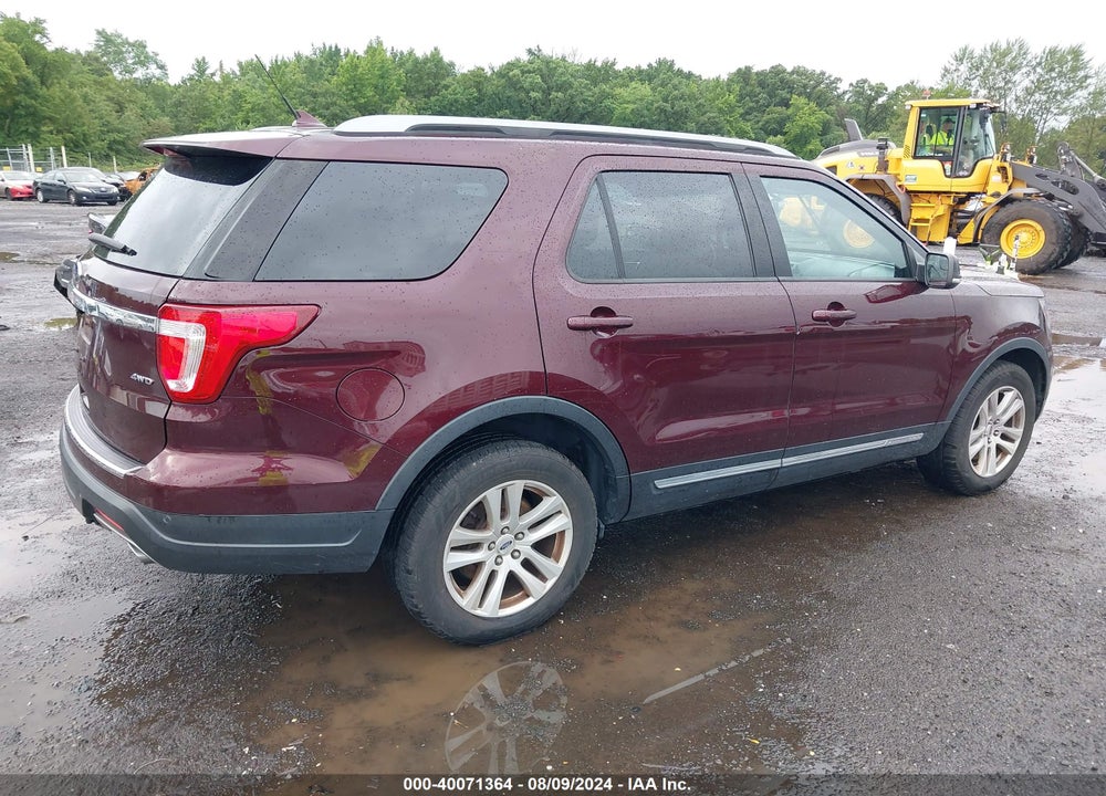 2018 FORD EXPLORER XLT VIN: 1FM5K8D81JGA22995