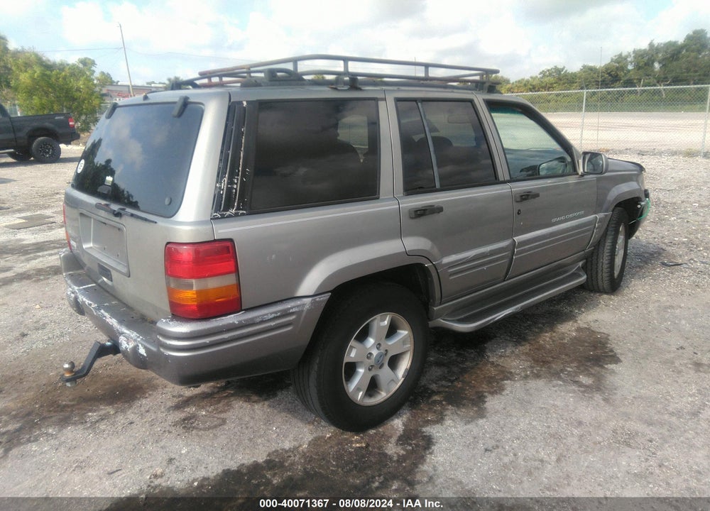 1998 JEEP GRAND CHEROKEE LIMITED VIN: 1J4FX78S2WC296791