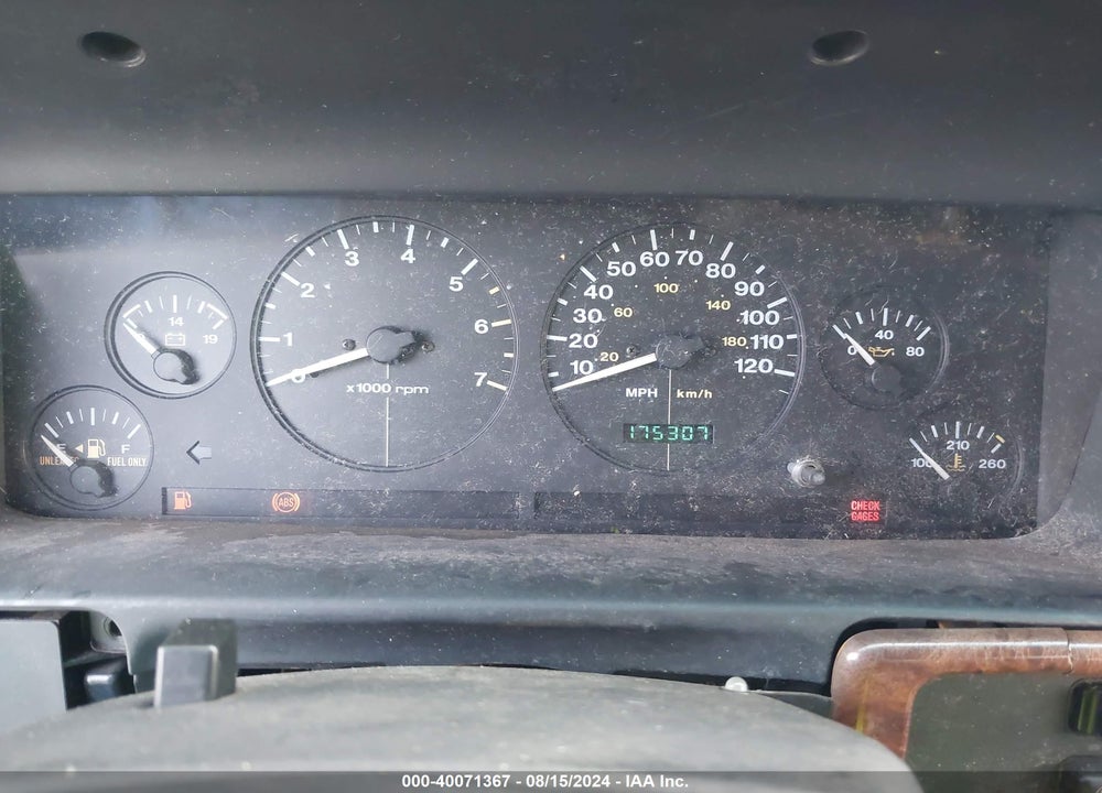 1998 JEEP GRAND CHEROKEE LIMITED VIN: 1J4FX78S2WC296791