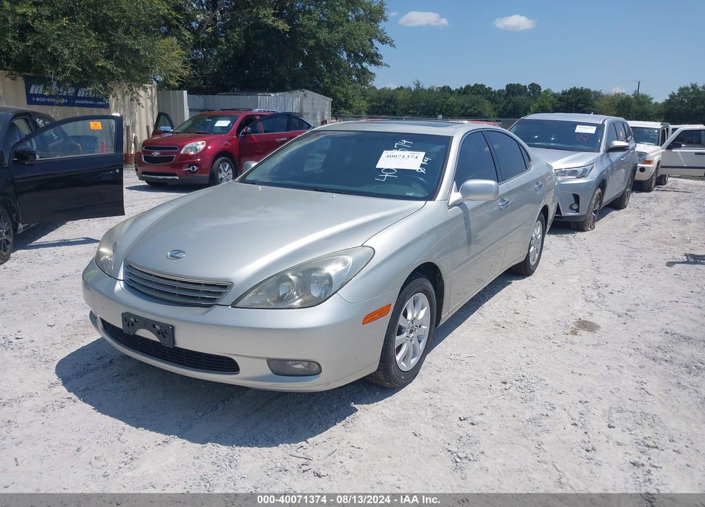 2003 LEXUS ES 300 VIN: JTHBF30G136016455