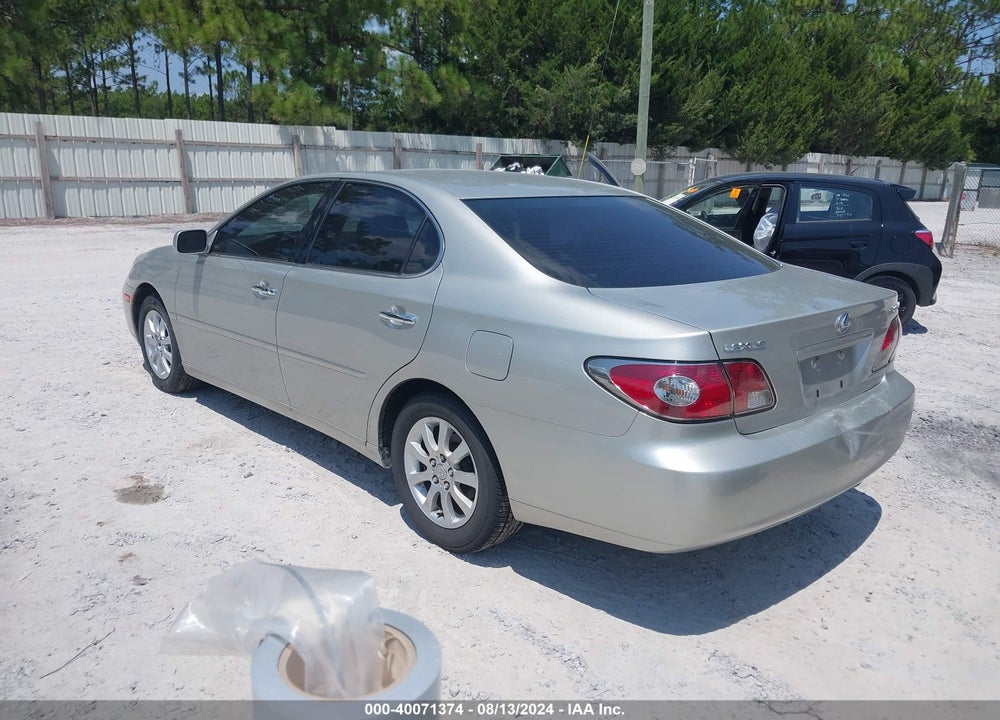 2003 LEXUS ES 300 VIN: JTHBF30G136016455