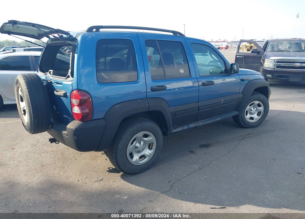 2005 JEEP LIBERTY SPORT VIN: 1J8GL48K15W528131