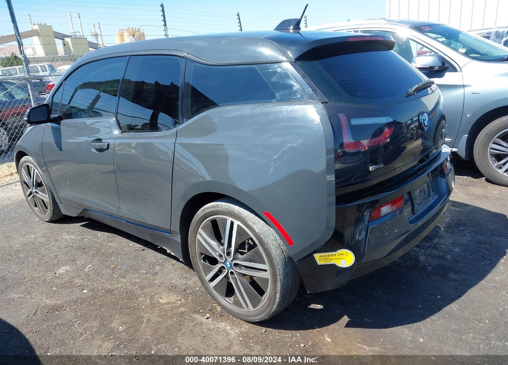 2015 BMW I3 REX VIN: WBY1Z4C54FV503114