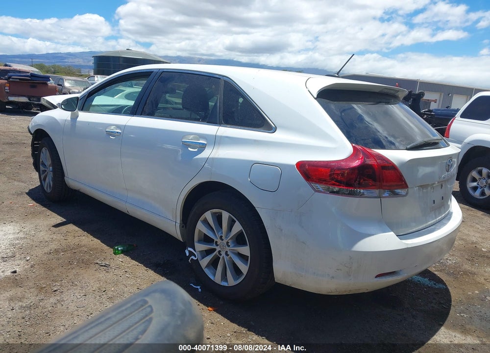 2013 TOYOTA VENZA XLE VIN: 4T3ZA3BB3DU074096