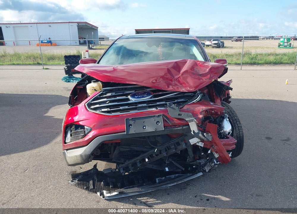 2019 FORD EDGE TITANIUM VIN: 2FMPK4K9XKBB76353