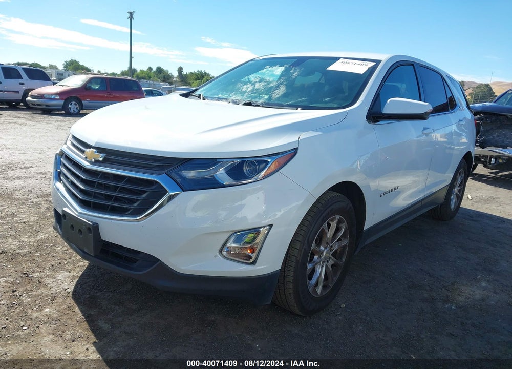 2019 CHEVROLET EQUINOX LT VIN: 3GNAXKEV2KS582833