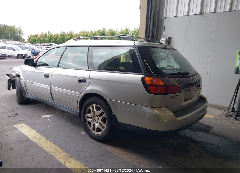 2004 SUBARU OUTBACK VIN: 4S3BH675547624217