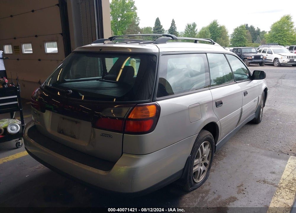2004 SUBARU OUTBACK VIN: 4S3BH675547624217