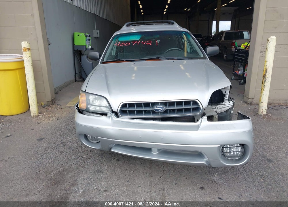 2004 SUBARU OUTBACK VIN: 4S3BH675547624217