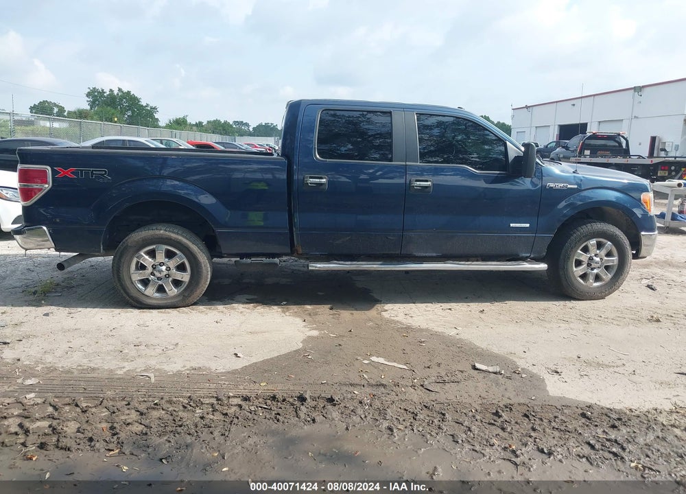 2013 FORD F-150 XLT VIN: 1FTFW1ET1DKD74693