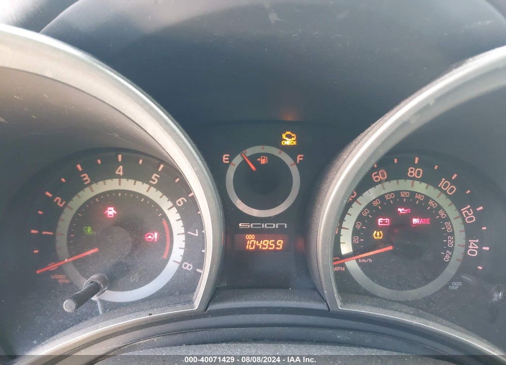 2011 SCION TC VIN: JTKJF5C7XB3018606
