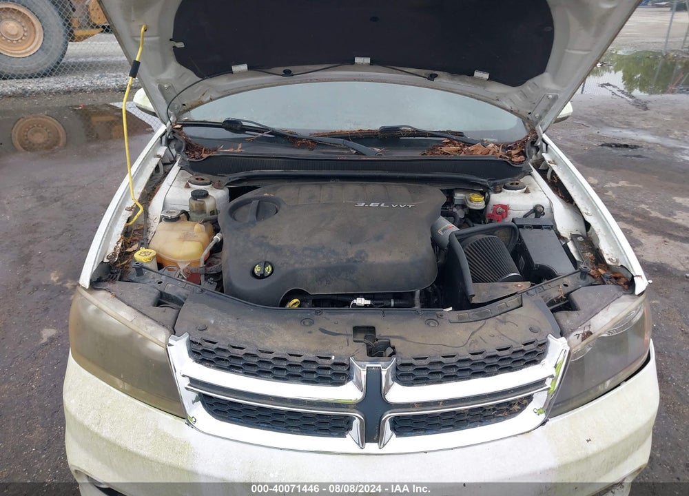2013 DODGE AVENGER SXT VIN: 1C3CDZCG8DN663442